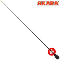 Уд. Зим. Akara Leader N с катушкой (хлыст Hi Carbon fast teleskop 3 составной)