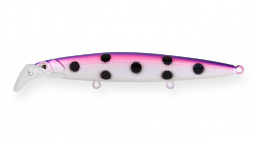 Воблер Минноу Strike Pro Scooter Minnow 90F, цвет: C457F Purple Milk UV, (EG-186AF#C457F)