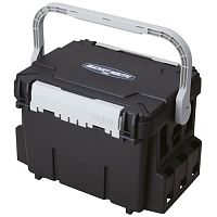 Ящик рыболов. Meiho BUCKET MOUTH BM-7000 Black 475x335x320