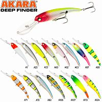 Воблер Akara Deep Finder 125F 26 гр. ( 9/10 oz 5,0 in) A33