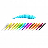 Приманка ZUB-MAGGOT SLIM 22мм(0,9")-20шт, (цвет 801) белый