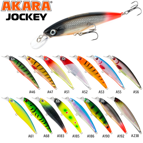 Воблер Akara Jockey 75SP 7,5 гр. A186
