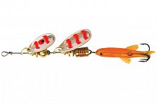 Блесна вращ. Mepps TANDEM PERCH, SILVER/Red (блистер)