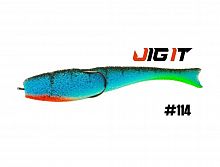 Поролоновая Рыбка Незацеп Jig It Пакет 5 шт 85 мм Цвет 114