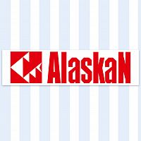 Наклейка Alaskan бел/пл 630х170мм
