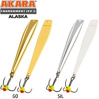 Блесна зим. Akara Tournament Ice Alaska 60 6 гр. Sil