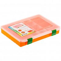 Коробка рыбака fisherbox 250 orange (25х19х04)