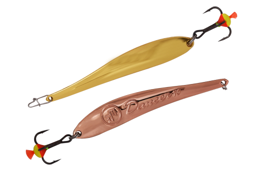 Блесна вертикальная ECOPRO Dancer, 70мм, 11г, G/C