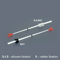 Кивок лавсановый на силиконе NOD S-LS41 (100 мм, жёсткость 0,25)