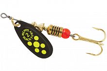Блесна вращ. Mepps BLACK FURY 2,  Black/Chartreuse