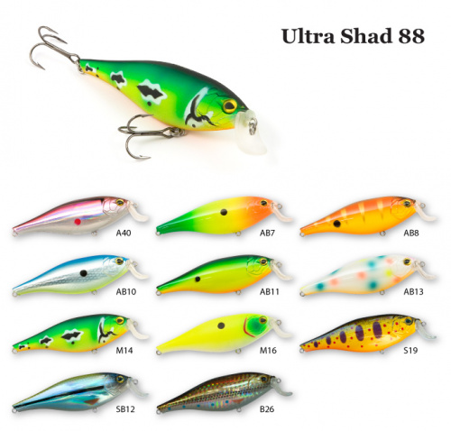 Воблер Raiden Ultra Shad 88 15,3 гр. AB13