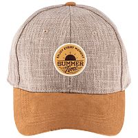 Кепка-бейсболка Akara Summer Time Urban Light Brown size 59