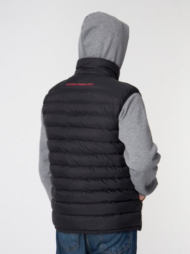 Жилет Alaskan Juneau Vest Black XL утепленный стеганый  черный /красный фото 2