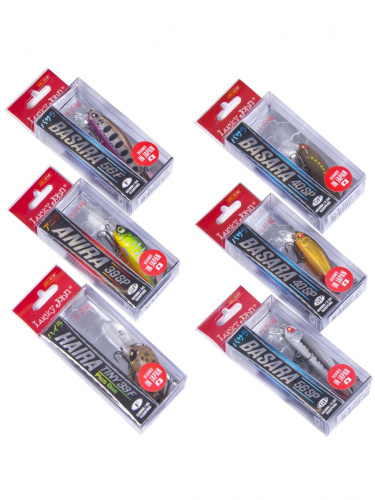 Воблеров набор LJ Pro Series 09 SET 6шт.