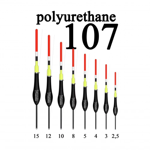 Поплавок Wormix полиуретан, серия 107, 5,0гр, 10шт/уп