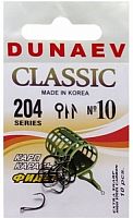 Крючок Dunaev Classic 204 #10 (упак. 10 шт)