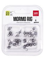 Мормышки одноухие свинцовые LJ MORMO RIG комплект MIX1 (0,4; 0,6; 0,8; 1,0) 24шт.