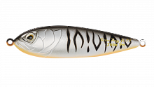 Блесна колеблющаяся Strike Pro Killer Profy 75, цвет: A243ES Grey Shadow Mat Tiger, (PST-02#A243ES/A