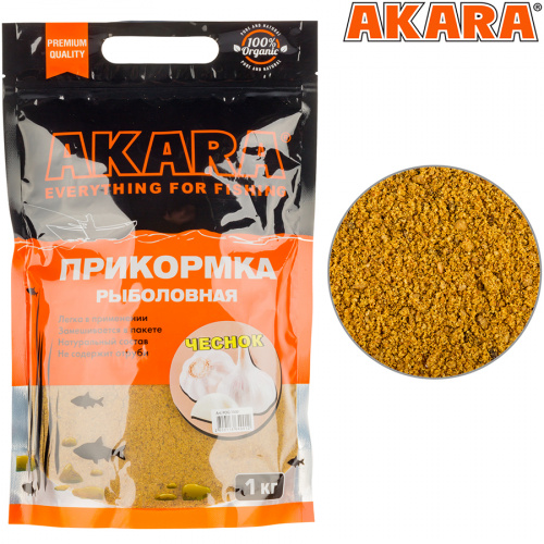 Прикормка Akara Premium Organic 1,0 кг Слива
