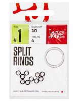 Кольца заводные LJ Pro Series SPLIT RINGS 04.6мм/04кг 10шт.