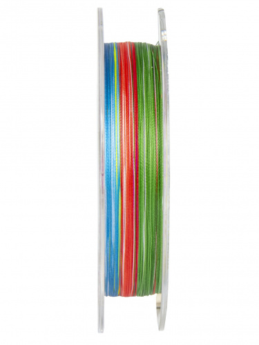 Леска плетёная LJ Vanrex EGI & JIGGING х4 BRAID Multi Color 150/014 фото 3