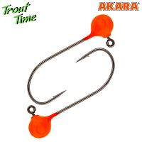 Джиг. Akara Trout Time Шар 1,15 г. кр. № 4 Orange (3шт)