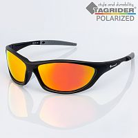 Очки поляриз.Tagrider N28-45 Gold Red Mirror