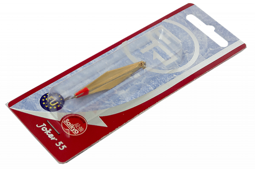 Блесна вертикальная ECOPRO Joker,  70мм, 11г,  G, Двойник фото 2
