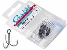 Крючки-тройники Gamakatsu 13NS TREBLE HOOKS BLACK разм. 08 10шт.