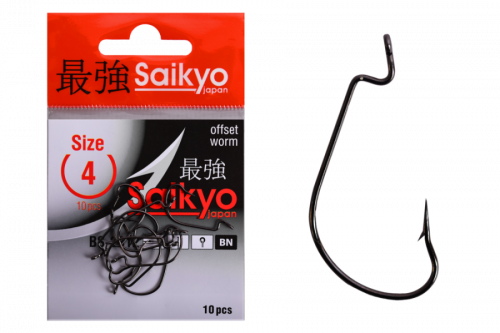 Крючки Saikyo BS-2312 BN № 4 (10 шт)