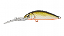 Воблер Минноу Strike Pro Crash-SP, цвет: 612T Natural Shad Silver, (EG-233#612T)
