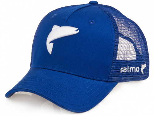 Бейсболка Salmo BLUE сетка фото 2
