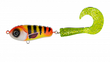 Воблер Джеркбейт Strike Pro Wolf Tail Sinking, цвет: C683F Disco Perch, (EG-159#C683F)