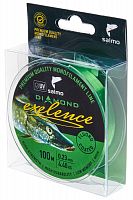 Леска моно. Salmo Diamond EXELENCE FLUORO COATED Green 100/023
