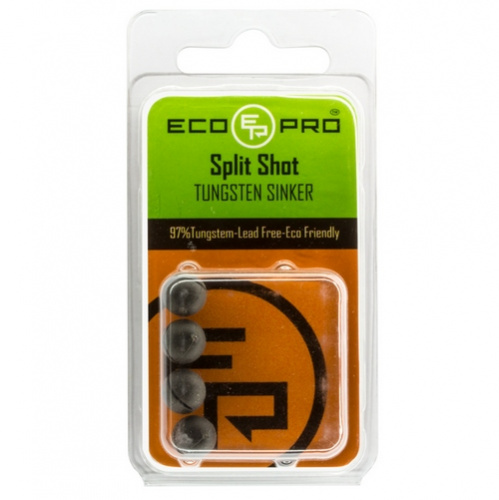 Груз ECOPRO Split Shot вольфр. 0,6гр (9шт) EPTSSBB
