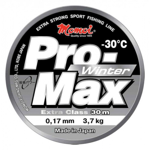 Леска Pro-Max Winter, 30м 0,08мм 0,9кг