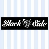 Наклейка Black Side черн/пл 210х50мм