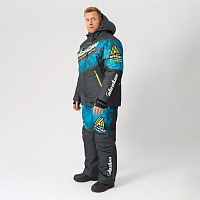 Костюм зимний Alaskan Cherokee Snow Racing для снегоходов   M т.серый/мультиколор