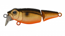 Воблер Составной Strike Pro Pygmy Jointed 40, цвет: 613-713 Black Back Smoked OB, (EG-073J#613-713)
