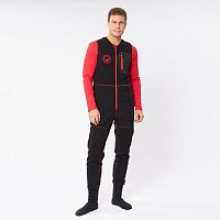 Полукомбинезон флисовый RiverRanger Bib черный XXL