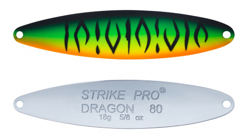 Блесна колеблющаяся Strike Pro Dragon Treble 80M, (ST-07F#GC01S-CP)