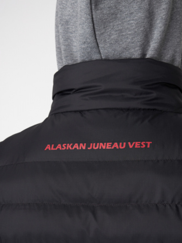 Жилет Alaskan Juneau Vest Black XXL утепленный стеганый  черный /красный фото 3