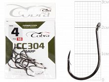 Крючки Cobra CARP CHINU сер. CC304 разм. 004 10шт.