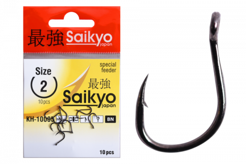 Крючки Saikyo KH-10085 Special Feeder BN №2 (10шт)