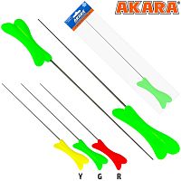Уд. зим. Akara RKW1 зеленая (хлыст Hi Carbon 1 составной) 38 см
