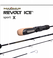 Зимняя удочка Maximus REVOLT ICE SPORT X 302XXH (MIRRISX302XXH) 0,75м до 90гр