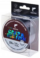 Леска моно. Salmo Diamond CARP & BIG FISH FLUORO COATED Dark Brown 200/040