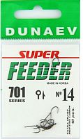 Крючок Dunaev Super Feeder 701 #14 (упак. 10 шт)