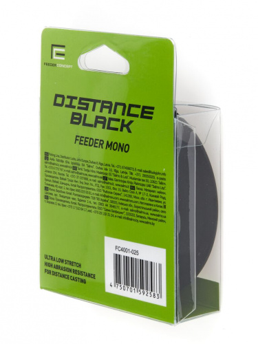 Леска монофильная Feeder Concept Distance Black 150/025 фото 2