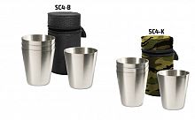 Набор стопок Camp черный (4 шт.)